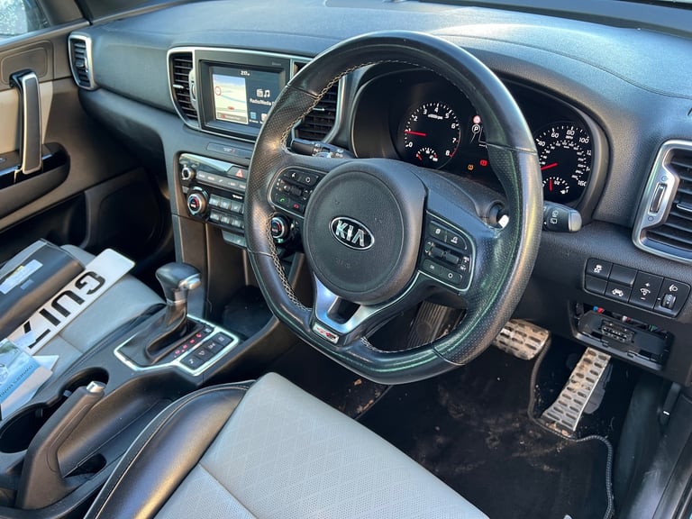 2017 KIA SPORTAGE GT-LINE 1.6 PETROL AWD SUV DAMAGED SALVAGE CAT N