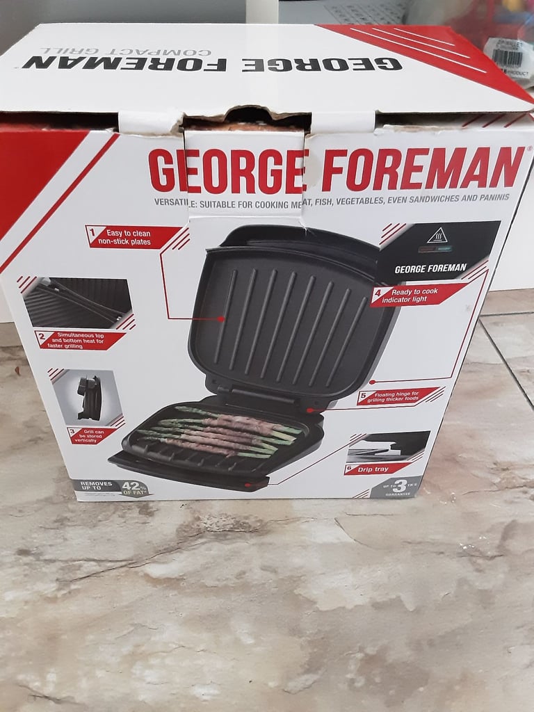 image for George Foreman Compact Grill 23400