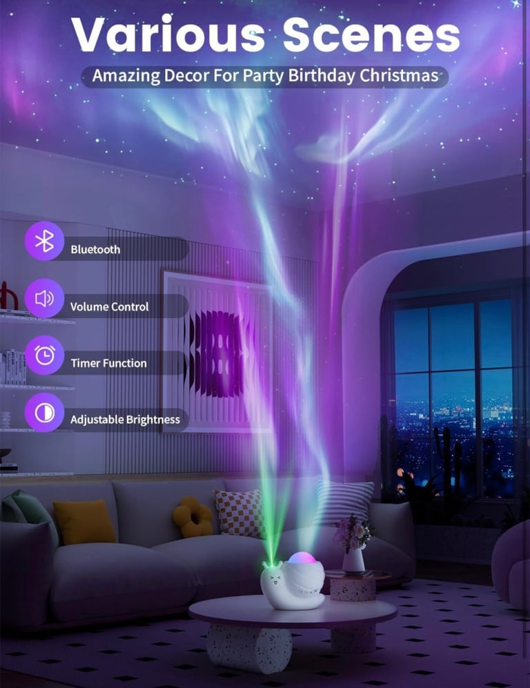 Galaxy projector new in box