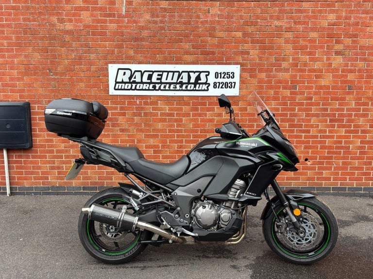 KAWASAKI VERSYS 1000 2019 BLACK 7,281 MILES USED MOTORCYCLE