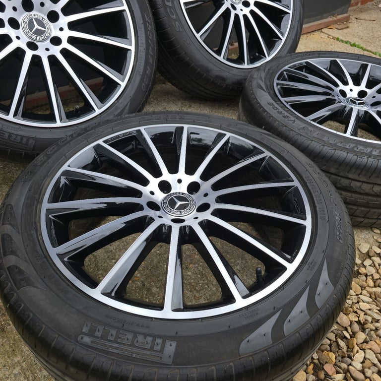 Genuine Mercedes GLC 20" Turbine Alloy Wheels AMG A2534012700 ML Night Edition