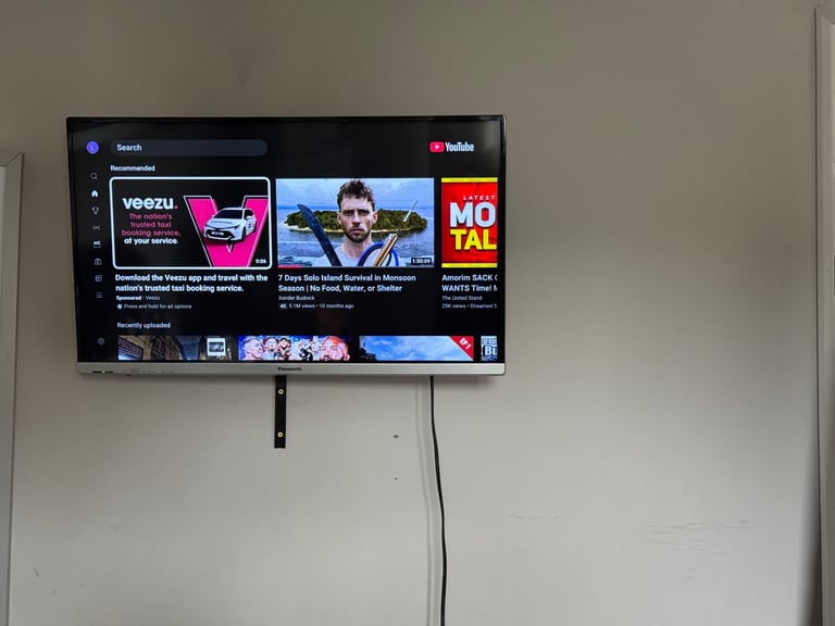Sony television & Panasonic television both comes with wall mounts
