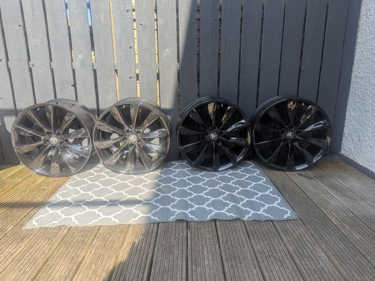 Tesla 21 inch wind turbine alloys 