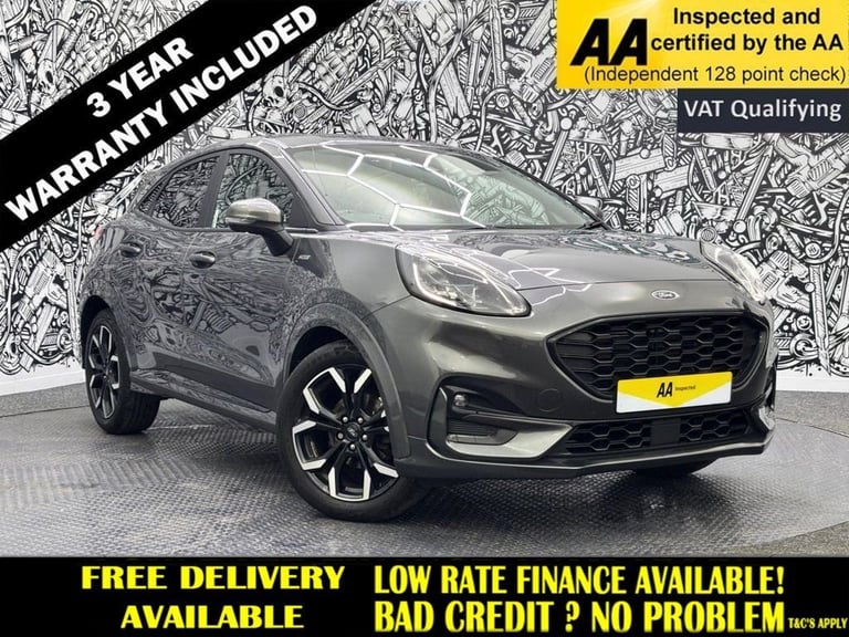 2022 Ford Puma 1.0T EcoBoost MHEV ST-Line X SUV 5dr Petrol Hybrid Manual Euro 6 (s/s) (125 HATCHB...