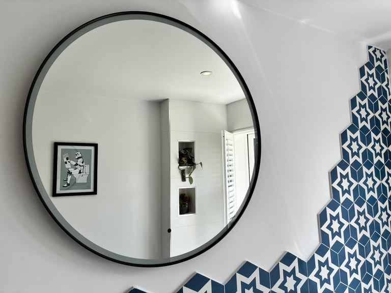 Round Roper Rhodes Bathroom Mirror 