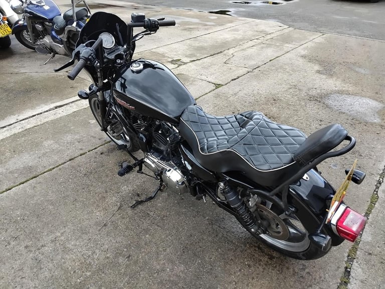 2016 16 HARLEY DAVIDSON XL 1200 T SUPERLOW SPORTSTER 15 XL1200 XL1200T BLACK