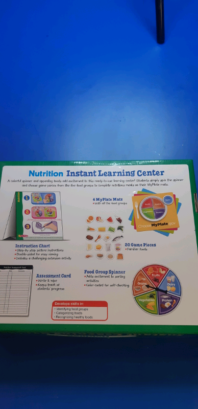 Nutrition Instant Learning Game NEW 