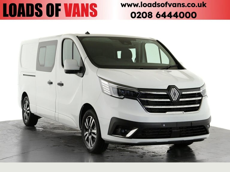 2025 Renault Trafic LL30 Blue dCi 150 Extra Sport [Safety] Crew Van WINDOW VAN Diesel Manual