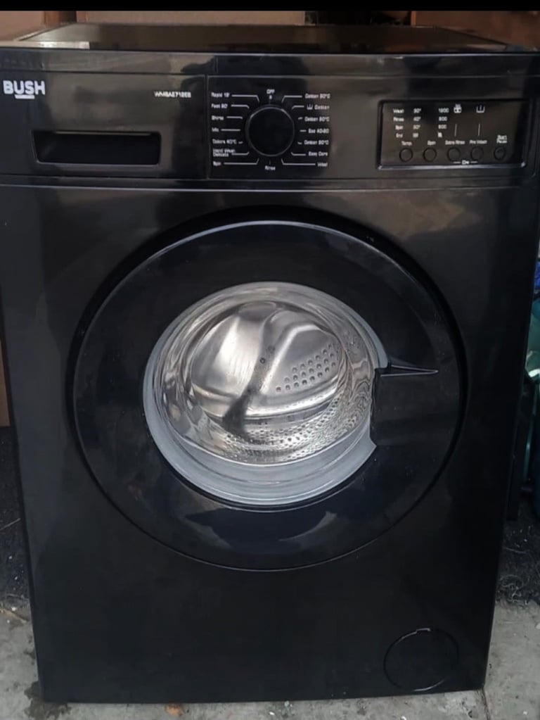 image for Black Bush washing machine 7 kg   