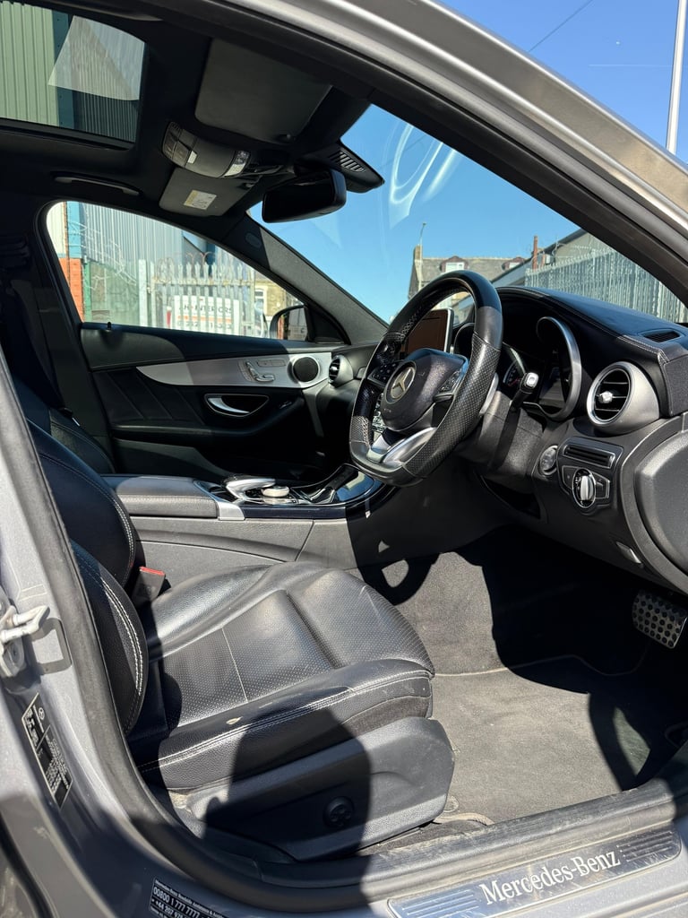 2015 Mercedes-Benz C Class C220 BlueTEC AMG Line Premium 4dr Auto, Euro 6, No VAT SALOON Diesel A...