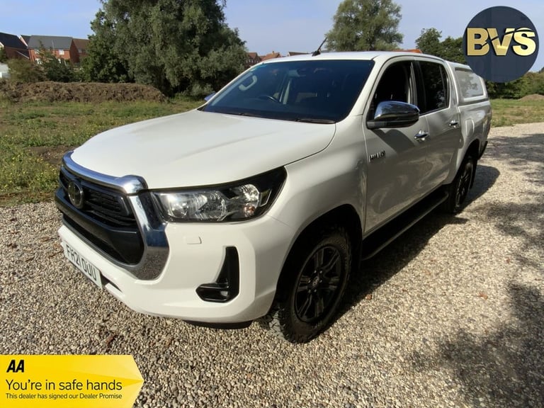 2021 Toyota Hilux 2.4 D-4D Icon Pickup Double Cab 4dr Diesel Auto 4WD Euro 6 (s/s) (150 ps) PICKU...