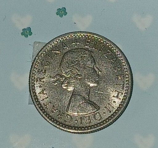 image for Lucky sixpence coin 