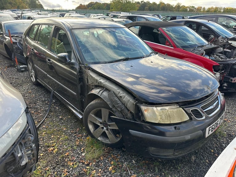 2006 SAAB 9-3 AERO ESTATE BLACK BREAKING SPARES PARTS