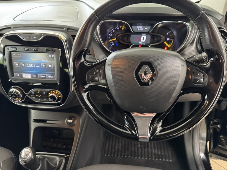 RENAULT CAPTUR 1.5 Dynamique Nav dCi 90 Black Manual Diesel 2015