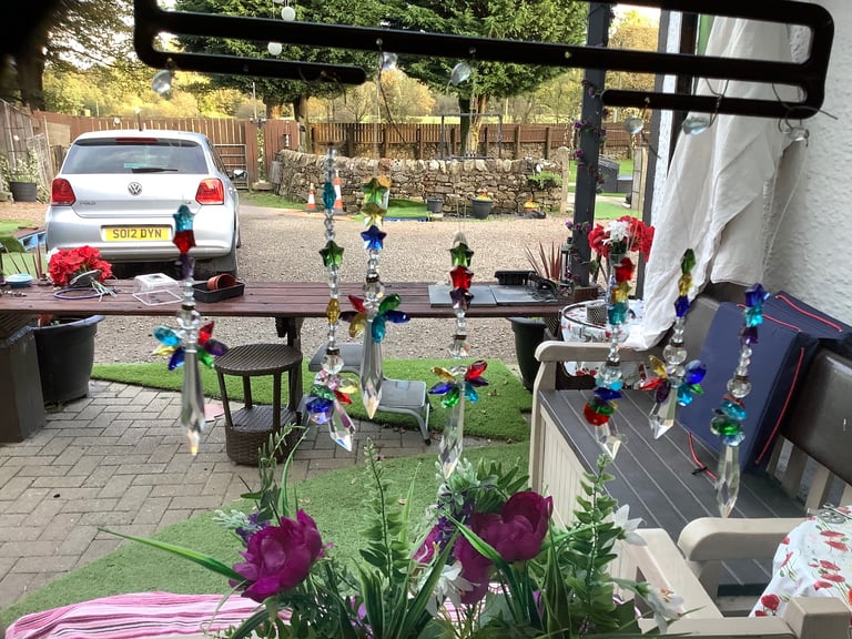 BESPOKE ANGEL 😇 sun catcher/charm and FREE gift 🎁 bag. STUNNING hung anywhere. 