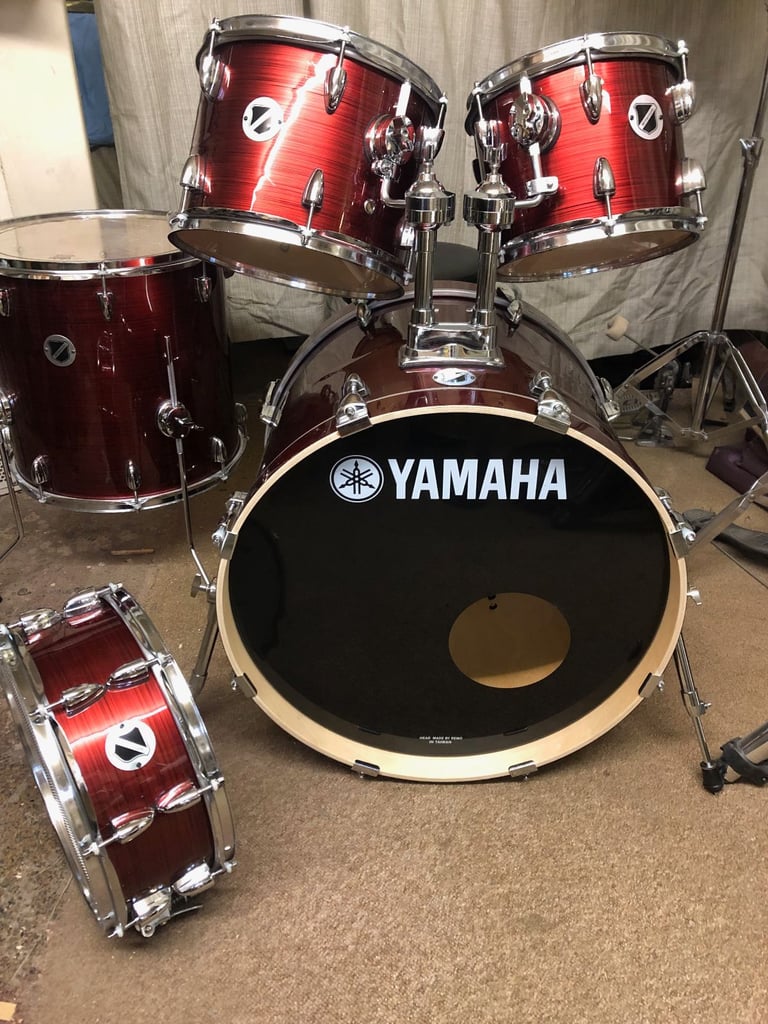 image for Millenium drum kit, not Yamaha, complete with cymbals and stands