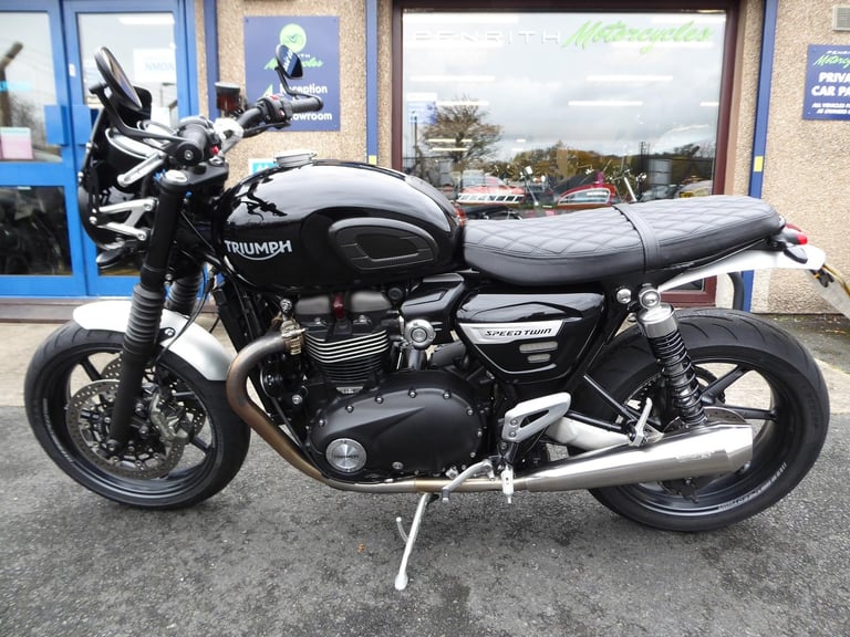 Triumph SPEED TWIN - 2021 - 5,890 Miles at Penrith Motorcycles Ltd
