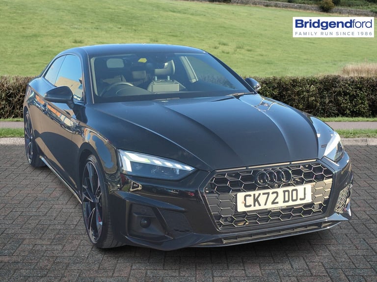 image for 2022 Audi A5 40 TFSI 204 Black Edition 2dr S Tronic Coupe Petrol Automatic