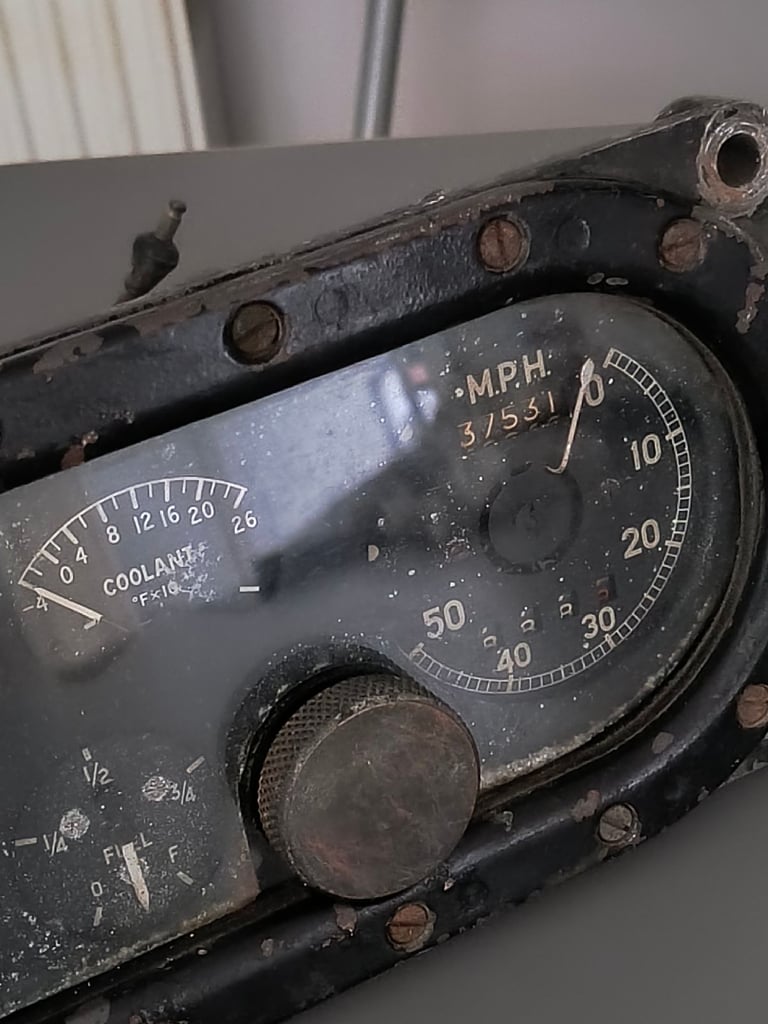 Austin champ instrument cluster 