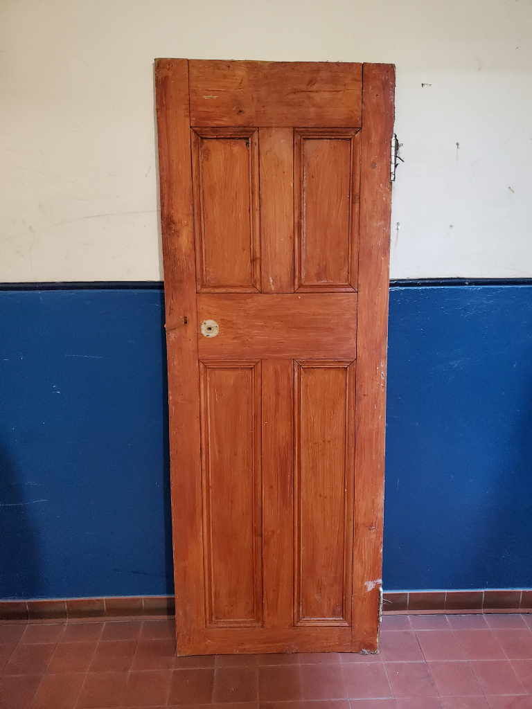 Solid wood interior door