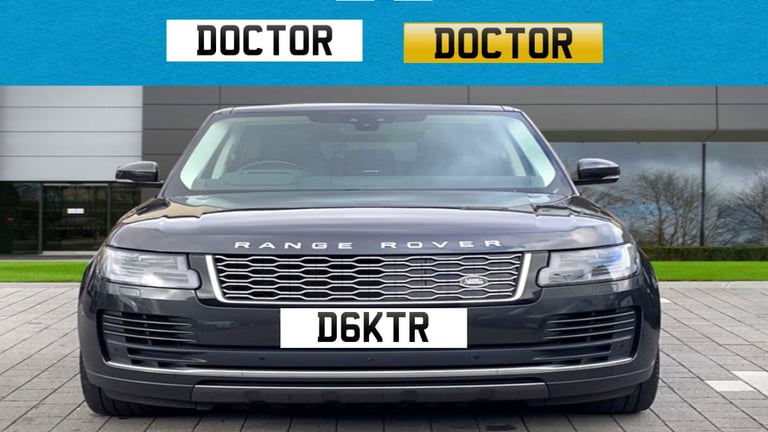 DOCTOR - BRAND NEW PRESTIGE PRIVATE NUMBER PLATE