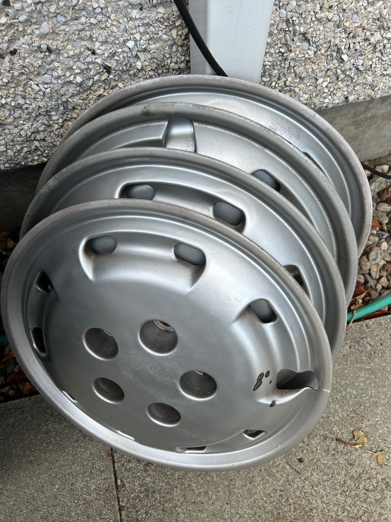 4x Riken cargo tyres on steel rims. 16’s