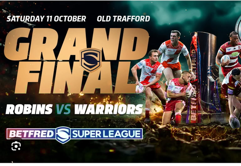 image for Betfred super league grand final old Trafford 11th Oct seats