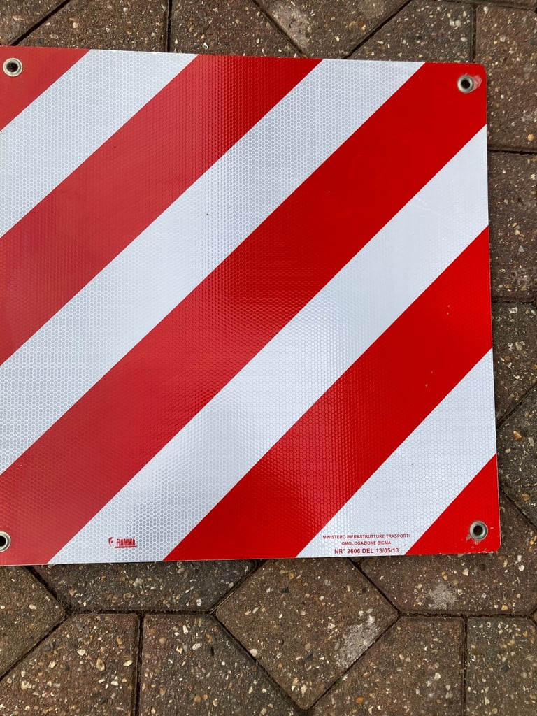 Continental warning sign 