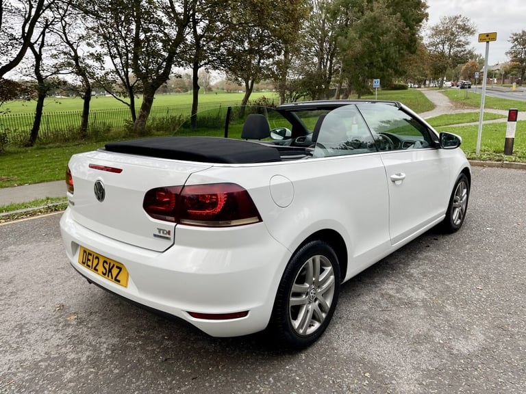 2012 Volkswagen Golf 1.6 TDI BlueMotion Tech S 2dr CONVERTIBLE DIESEL Manual