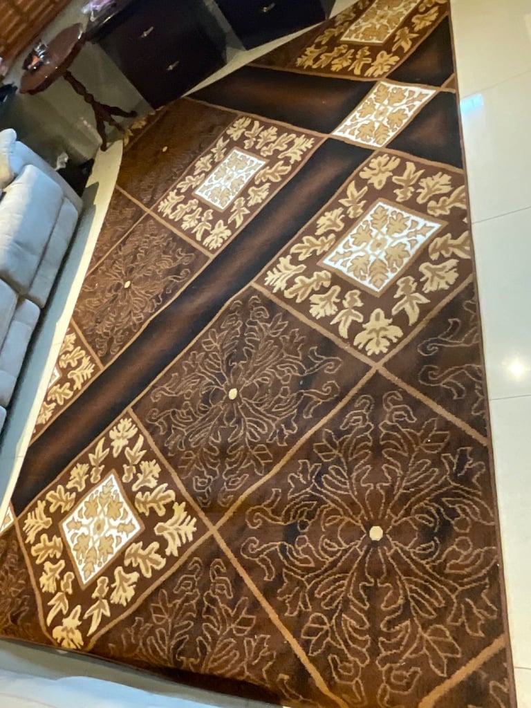 Brand new Magic area rugs size 300x200cm brown colour £80
