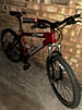 Red Specialised HR comp 17 inch/24 speed used mountain bike 