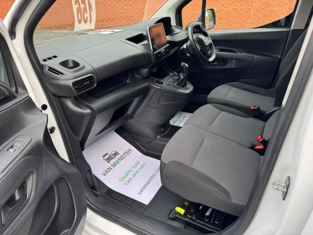 2020 Peugeot Partner 1000 1.5 BlueHDi 100 Professional Van PANEL VAN DIESEL Manual
