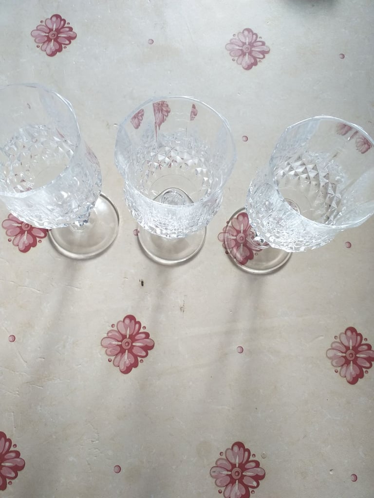 image for Large sherry glasses 