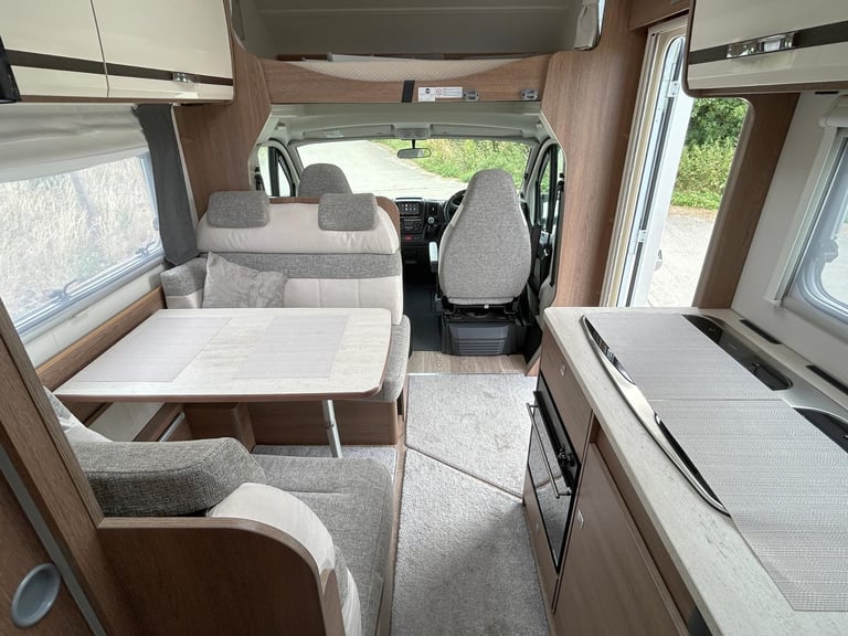 Dethleffs Trend A5887 Motorhome  For Sale, Wi-Fi, 2 Solar Panels, Bunk Beds