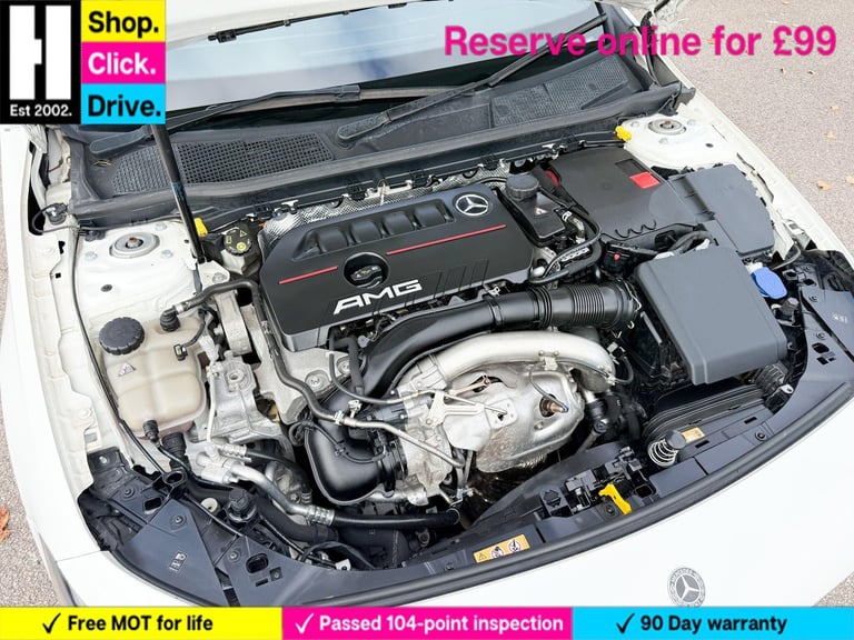  Mercedes-Benz A-Class 2.0 A35 AMG (Premium Plus) Hatchback 5dr Petrol SpdS DCT 4MATIC Euro 6 (s/...