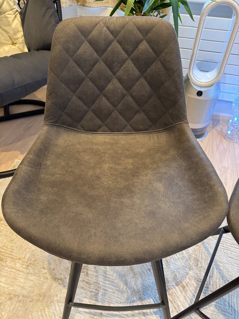 Homcom Set 2 bar stools vintage / New