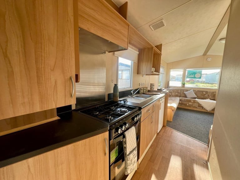SITED STATIC CARAVAN FOR SALE - MOVE IN WITHIN 7 DAYS RHYL TOWYN PRESTATYN 
