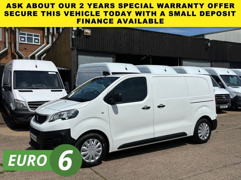 2021 21 PEUGEOT EXPERT 2.0 BLUE HDI PROFESSIONAL MWB 120BHP. 85K MILES. AIRCON. 