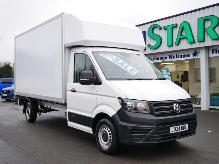 2024 VOLKSWAGEN CRAFTER CR35 2.0 TDI 140 BHP ETG LUTON ( TAIL-LIFT / AIR CON )
