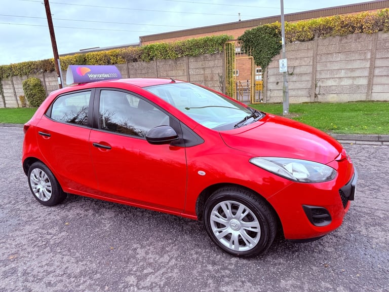 2012 12 MAZDA 2 1.3 TS 5 DOOR PETROL MANUAL £35 TAX LOW INSURANCE SMART MOTOR