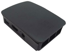 Raspberry Pi 3. Official Element14 Enclosure Case, Black & Grey - Brand new