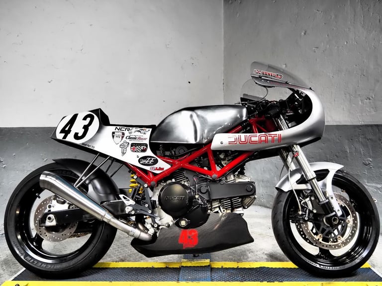  Ducati Monster NVCR Paul Smart Replica ,Mag featured Alloy Tab tank stunning
