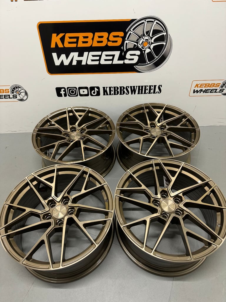  19" AUDI RIVIERA RF106 ALLOY WHEELS A4 A3 A6 A7 A8 S4 S3 S6 RS4 RS3 MK2 TT MK3 TT Q3 Q5