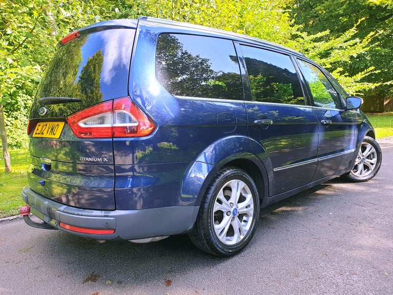 FORD GALAXY TITANIUM X 2.2 TDCI**AUTOMATIC**2012*FSH*LEATHER*PANROOF*NAV*XENONS*PARKING CAM*TOW-BAR