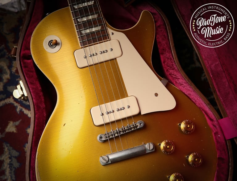 Gibson USA Custom Shop R6 Aged Limited Edition Goldtop