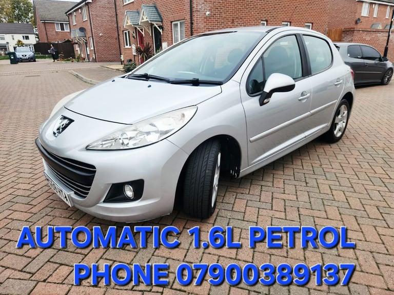 PEUGEOT 207 AUTOMATIC 1.6LT PETROL ULEZ COMPLIANT VERY CLEAN CAR BARGAIN