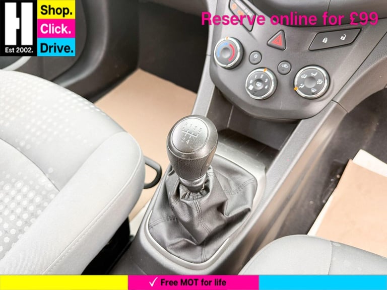 2012 Chevrolet Aveo 1.2 LS Hatchback 5dr Petrol Manual Euro 5 (s/s) (86 ps) HATCHBACK Petrol Manual