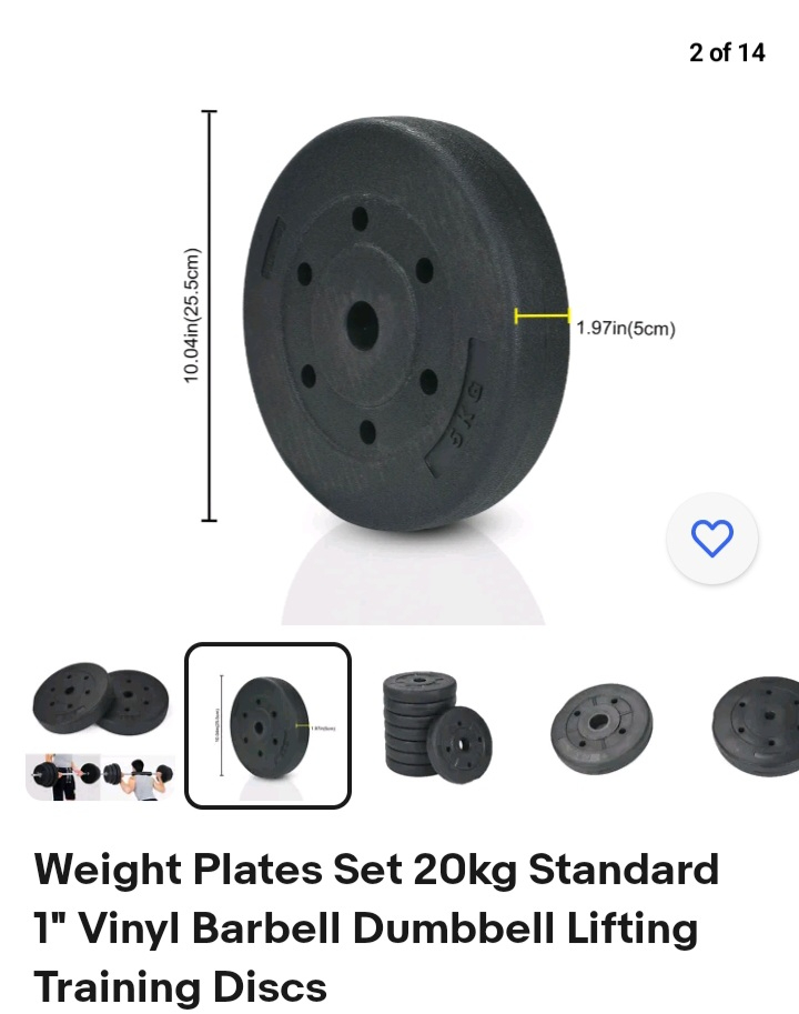 image for Weight for barbell 