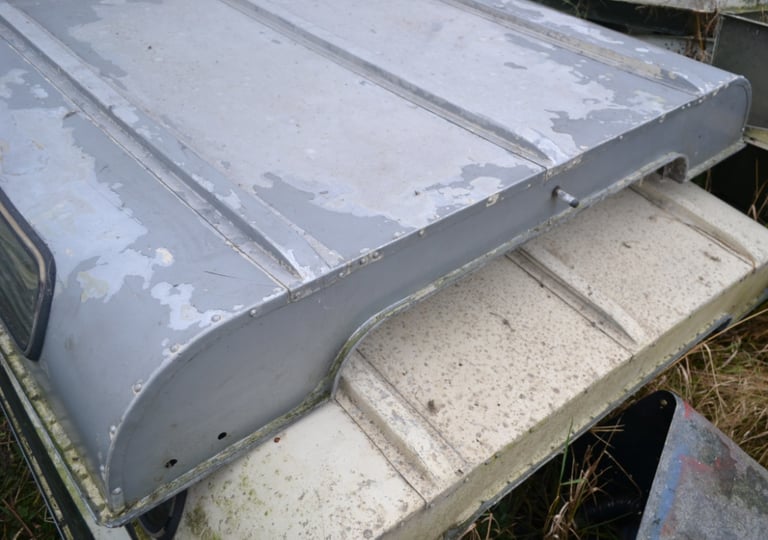Land Rover Series 2 and 3 SWB Roof Panel with Sunroof and Alpine Light roof windows