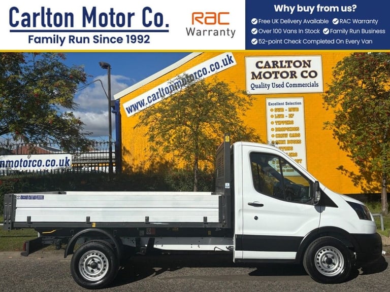 2021 Ford Transit 2.0 350 EcoBlue Leader Tipper 2dr Diesel Manual FWD L2 Euro 6 (s/s) (1-Stop TIP...